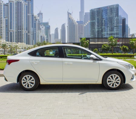 Rent Hyundai Accent 2020 in Dubai